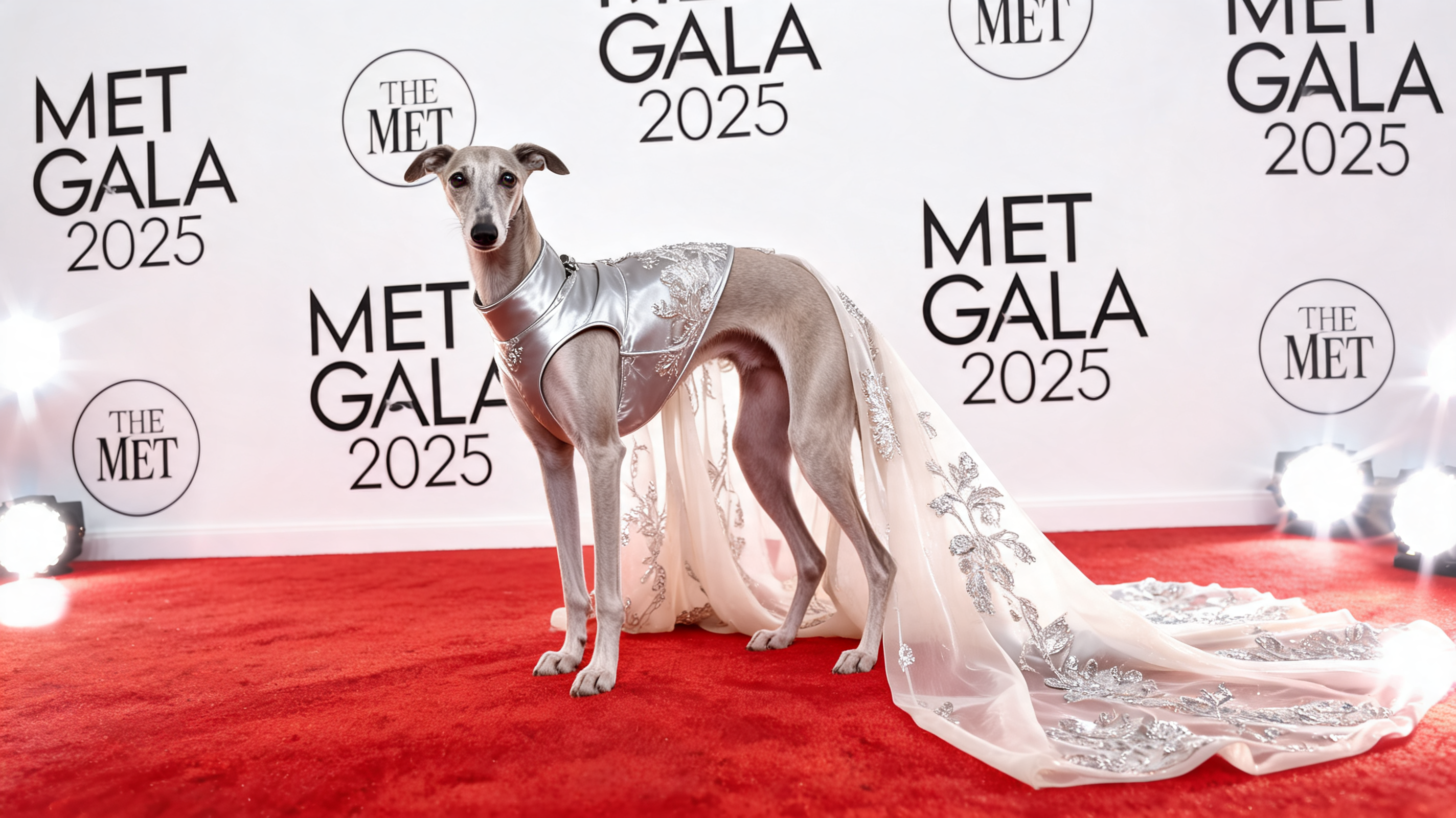 Scène tapis rouge Met Gala avec Seedream 5 Lite